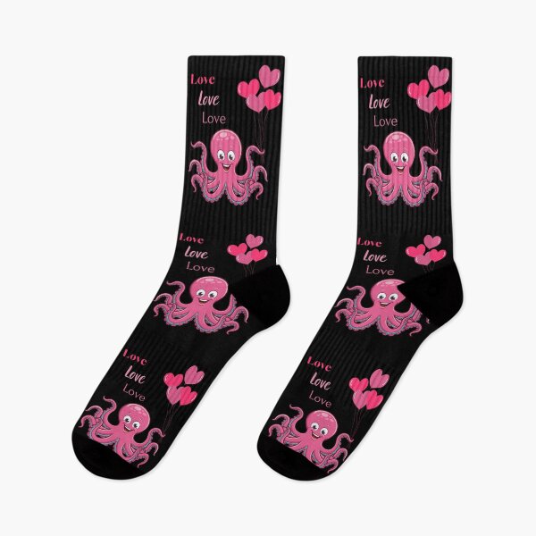 Item preview,  You have my heart, Valentines Day, Octopus Lovers, Be my Valentine, Beautiful Octopus designed and sold by KolorellaS.