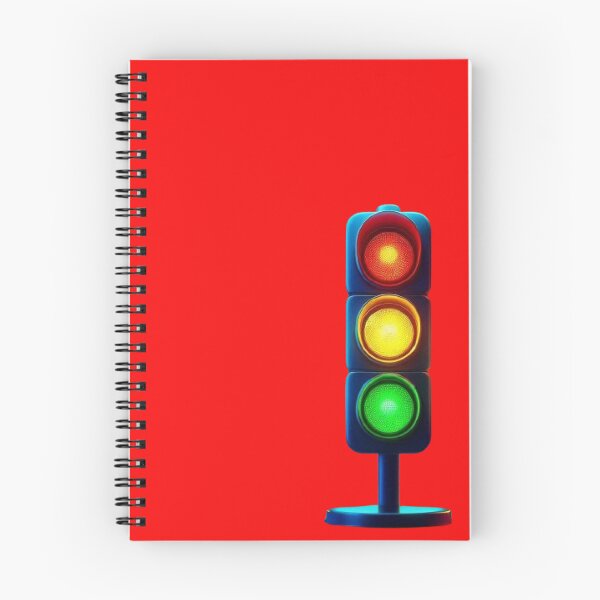 Item preview, Vivid Traffic Light with Illuminated Blue Glow designed and sold by hardingcarl2.