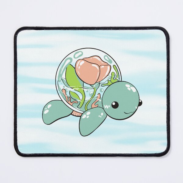 Item preview, Turtle with Flower in the body  designed and sold by ArsyCreation.