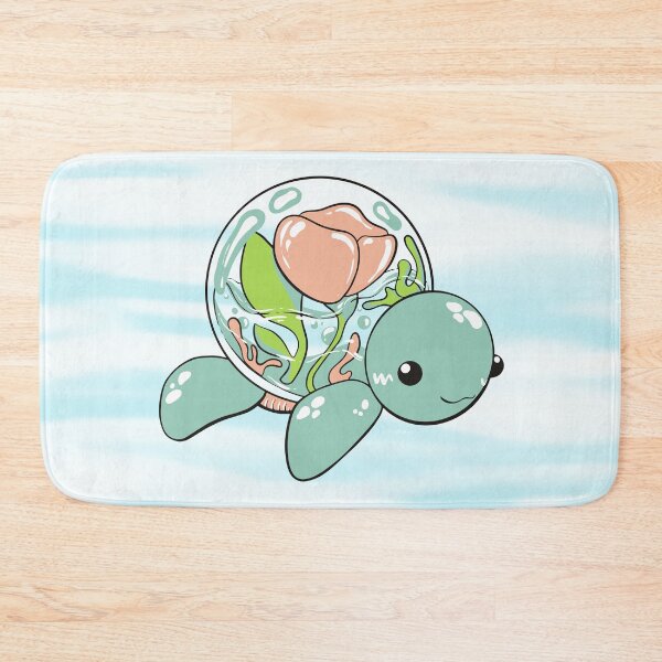 Item preview, Turtle with Flower in the body  designed and sold by ArsyCreation.