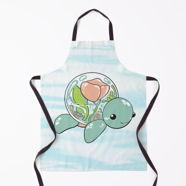 Item preview, Turtle with Flower in the body designed and sold by ArsyCreation.