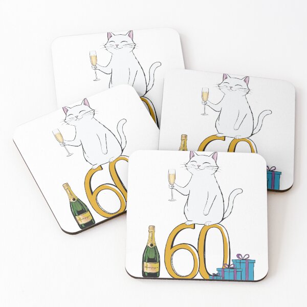 Item preview, 60th birthday from the cat designed and sold by MiowandMolly.