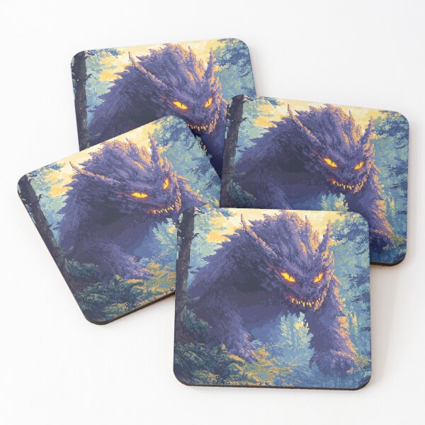 Item preview, Shadow of the Forest Titan: A Pixel Art Fantasy Masterpiece 2:3 designed and sold by ZGigerBarker.