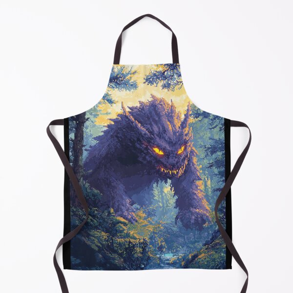 Item preview, Shadow of the Forest Titan: A Pixel Art Fantasy Masterpiece 2:3 designed and sold by ZGigerBarker.