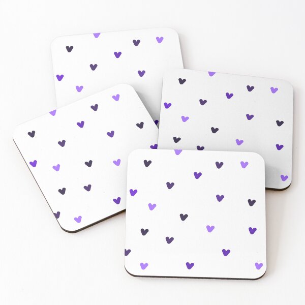 Aperçu de l'œuvre 20 coeurs violets créée et vendue par ALEE!!.