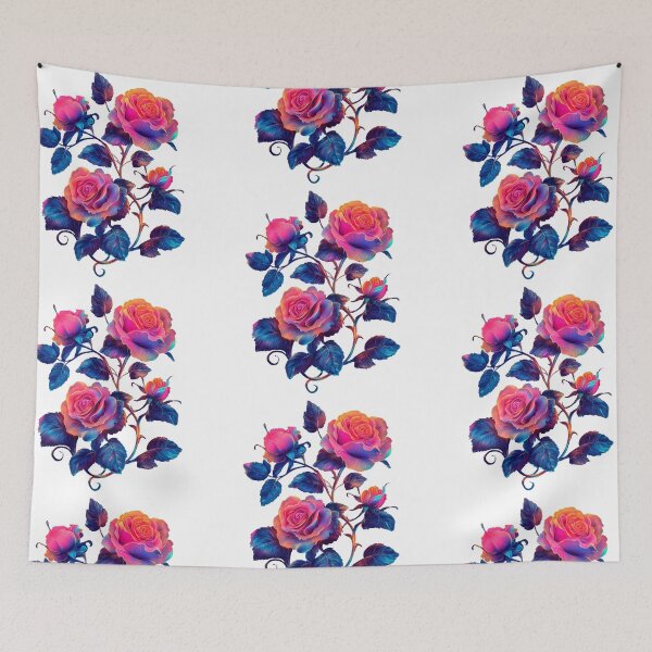 Item preview, Neon Baroque Bloom designed and sold by BlissxPals.