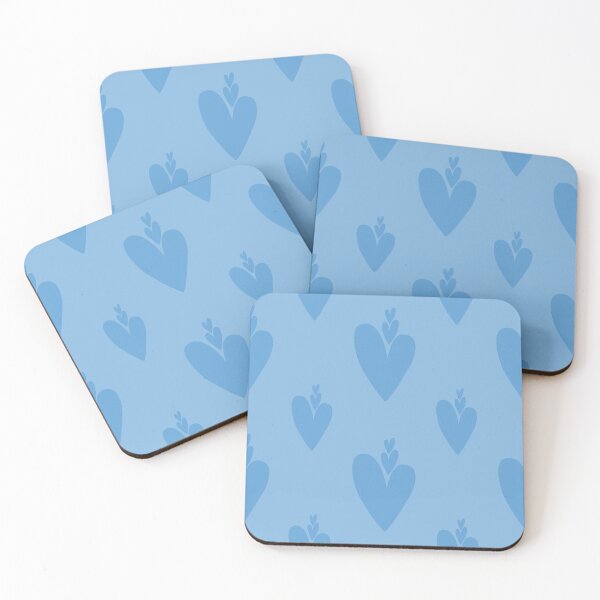 Item preview, lovely heart light blue designed and sold by Nilic-0.