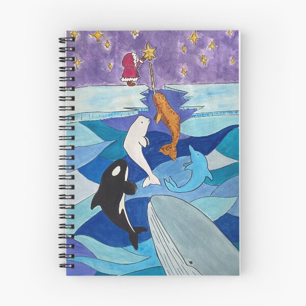 Item preview, Christmas with the whales designed and sold by pwnilsson.