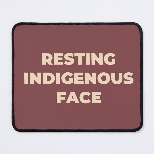 Item preview, Resting Indigenous Face designed and sold by AniArtPL.