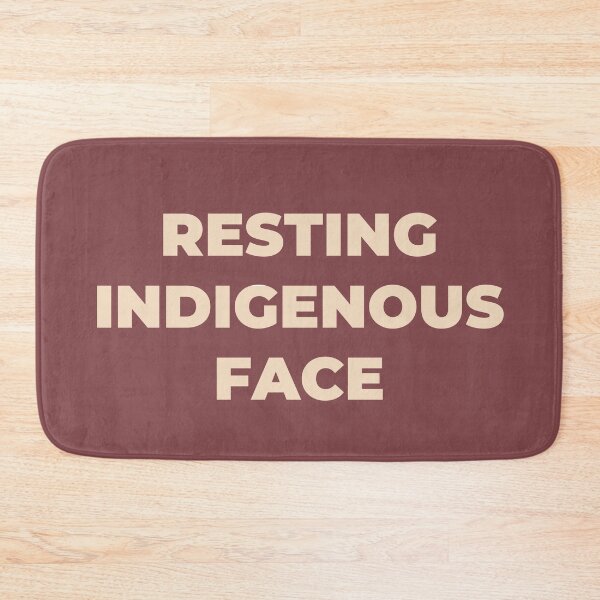 Item preview, Resting Indigenous Face designed and sold by AniArtPL.