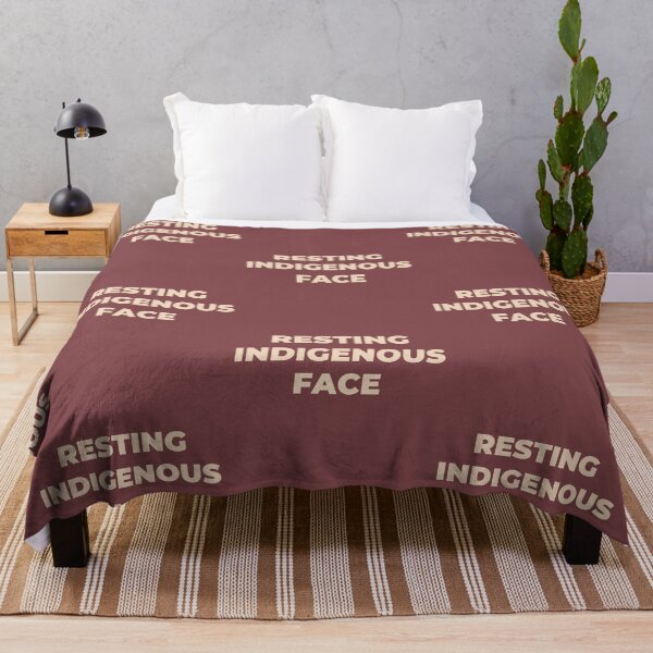Item preview, Resting Indigenous Face designed and sold by AniArtPL.