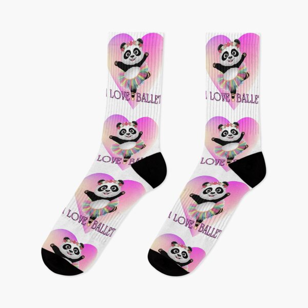 Item preview, Cute Panda Ballerina, Ballet Lover, Dance Lover, Tutu, I love ballet, Pointe Shoes, Ballet Girl designed and sold by KolorellaS.