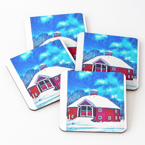 Item preview, Round Barn Morristown, Vermont designed and sold by Vermont Gifts and Art.