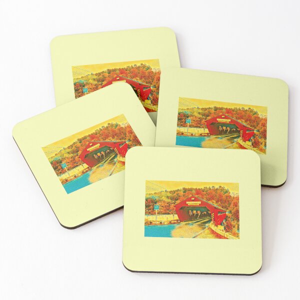 Item preview, Taftsville Covered Bridge Vermont designed and sold by Vermont Gifts and Art.