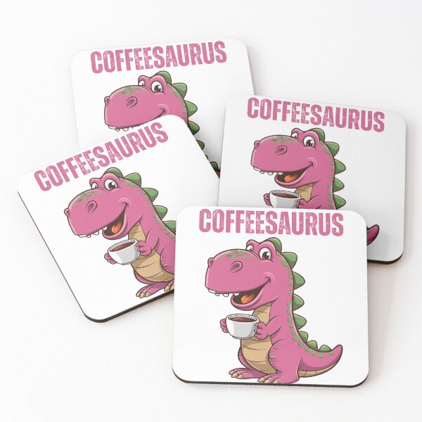 Item preview, Coffeesaurus, Trex and Coffee, Trex likes coffee, Dinosaurus drinks coffee. Coffee Lover, gift for coffee lovers designed and sold by KolorellaS.
