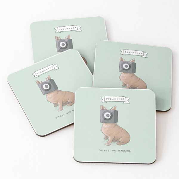 Item preview, subwoofer album cover designed and sold by smalldogbarking.