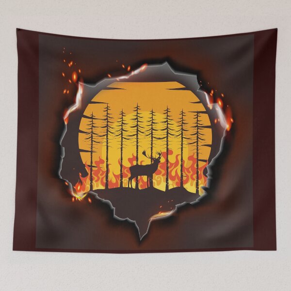 Item preview, Forest Fires designed and sold by ArsyCreation.
