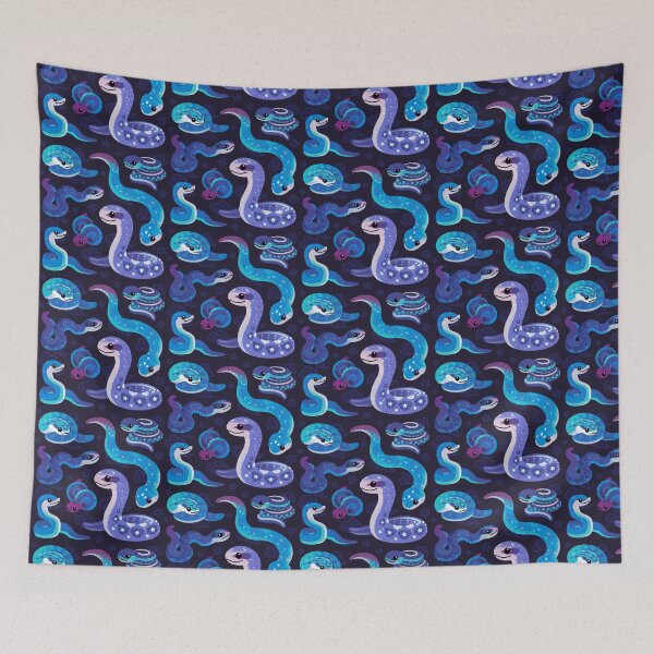 Item preview, The Year of the Blue Snake  designed and sold by pikaole.