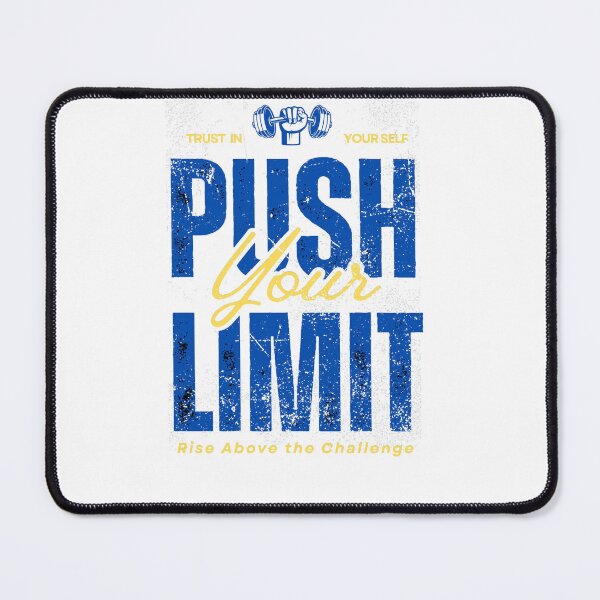 Item preview, push your limit and Rise above the challenge t-shirt design designed and sold by Ashley critters.