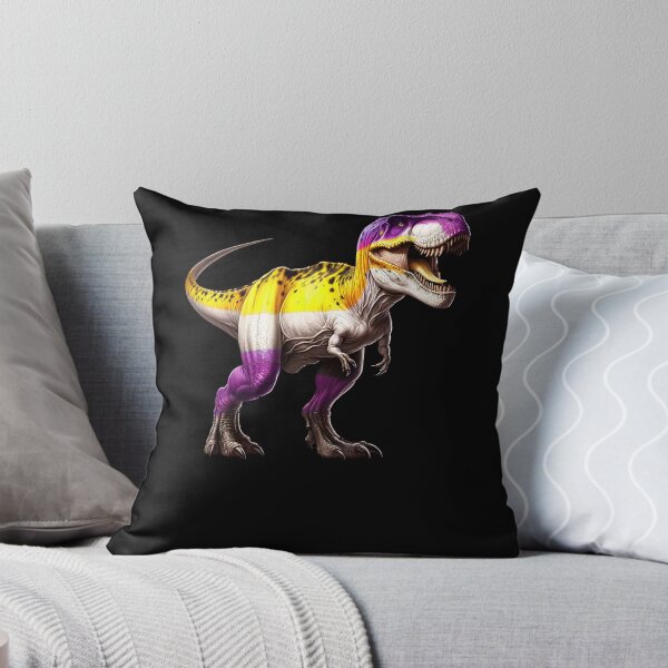 Item preview, Subtle Non Binary Dinosaur Pride Month LGBTQ designed and sold by Kimberley King Art  King Art.