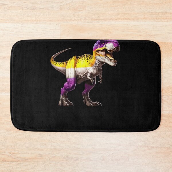 Item preview, Subtle Non Binary Dinosaur Pride Month LGBTQ designed and sold by Kimberley King Art  King Art.