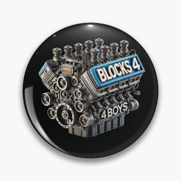 Item preview, Engine Blocks 4 Boys  designed and sold by WackyJacks.