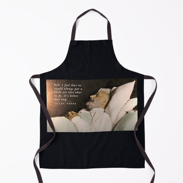 Item preview, Jules Verne quote: Well, I feel that we should always put a little art into what we do. It's better that way. designed and sold by artbleed.