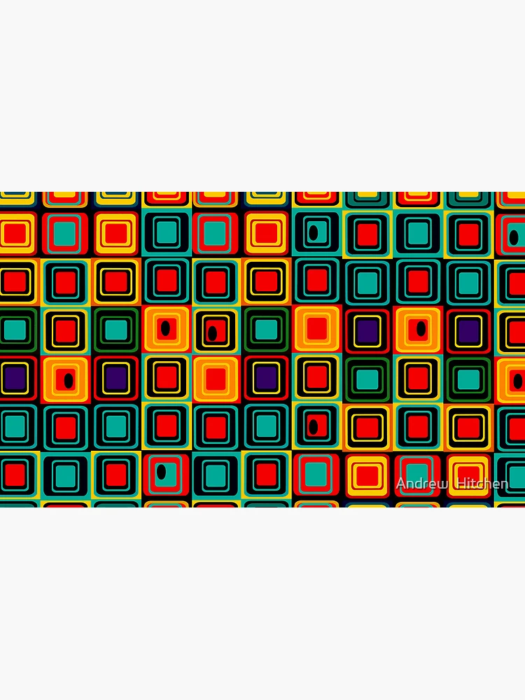Thumbnail 4 of 4, Coffee Mug, Retro Pattern designed and sold by Andrew  Hitchen.
