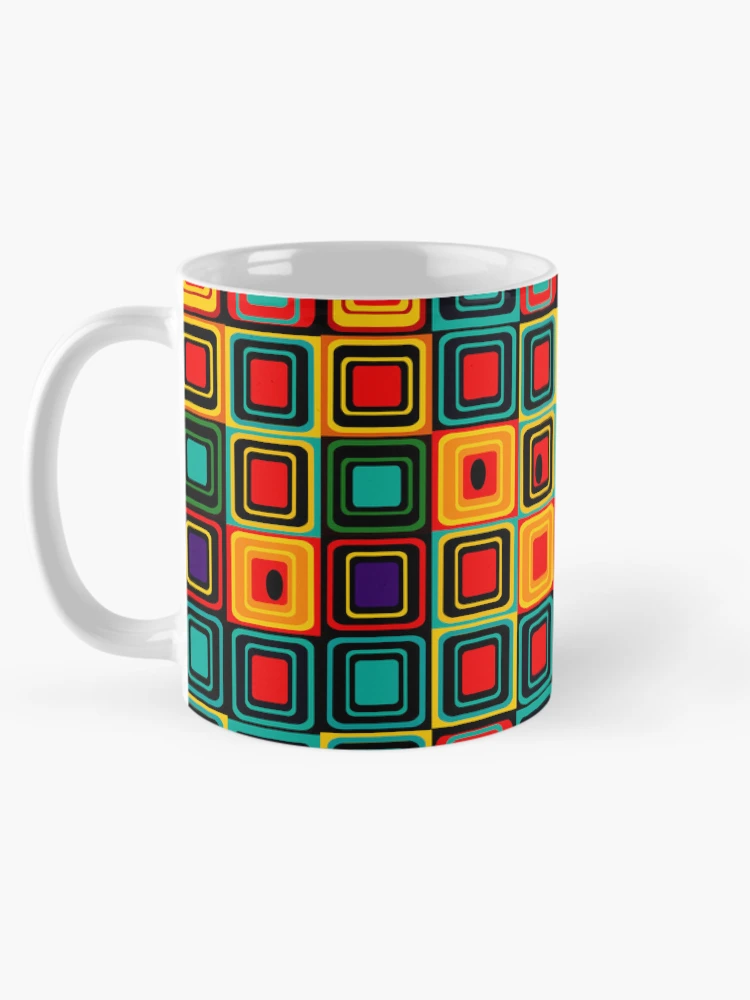 Thumbnail 5 of 6, Coffee Mug, Retro Pattern designed and sold by Andrew Hitchen.