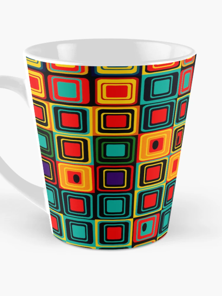 Thumbnail 3 of 4, Coffee Mug, Retro Pattern designed and sold by Andrew  Hitchen.