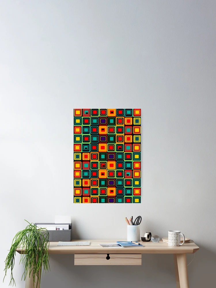 Thumbnail 2 of 3, Poster, Retro Pattern designed and sold by Andrew  Hitchen.