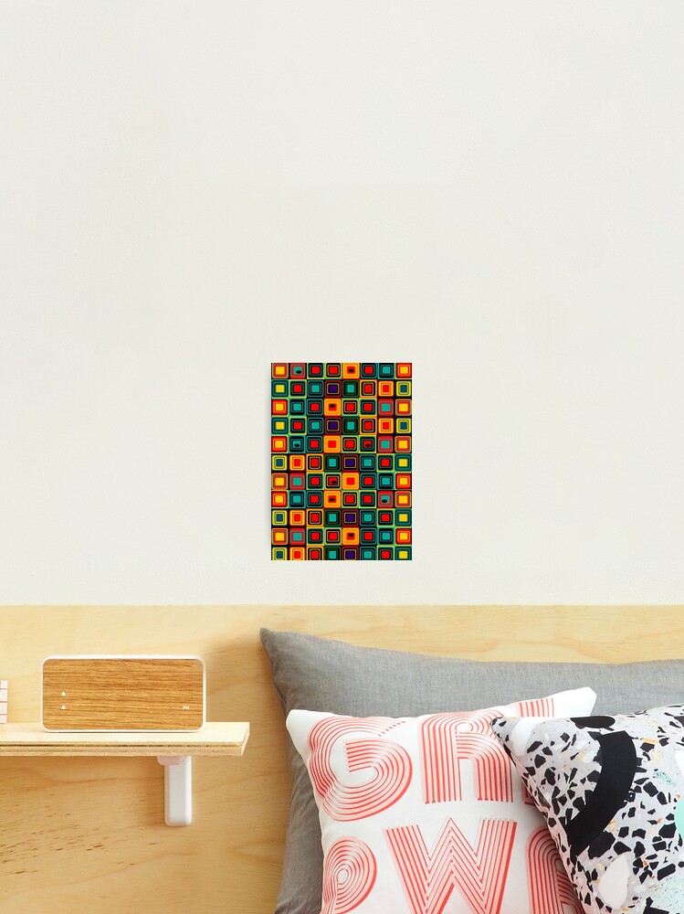 Thumbnail 2 of 3, Photographic Print, Retro Pattern designed and sold by Hitchen.