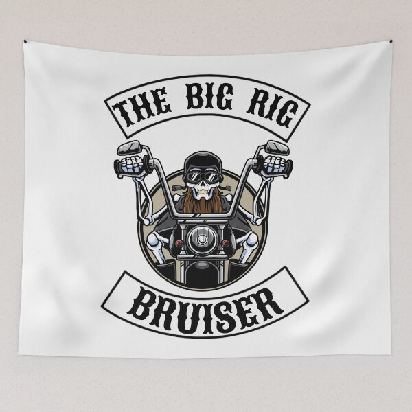 Item preview, BIG RIG PATCH designed and sold by Bruiser Pro Wrestler .