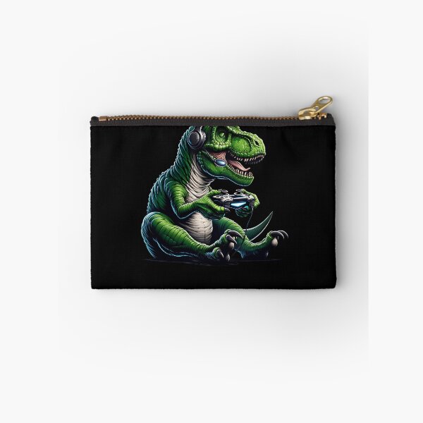 Item preview, Dinosaur Video Game Gaming Nerd designed and sold by Kimberley King Art  King Art.