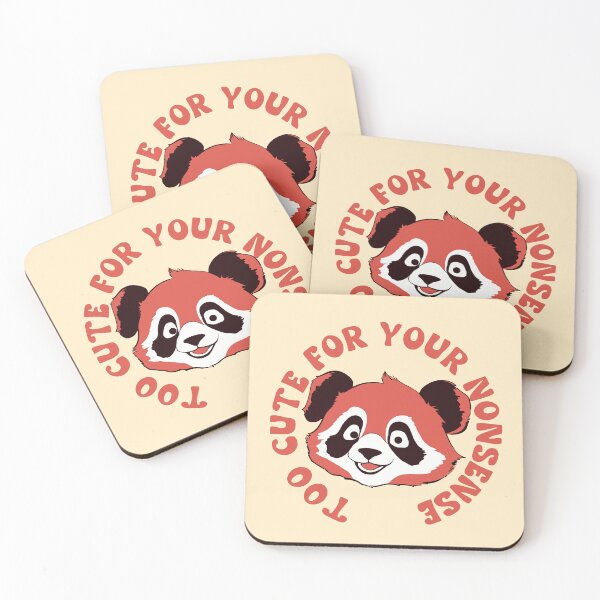 Item preview, Too Cute for Your Nonsense - Red Panda designed and sold by FlashCraft Design.