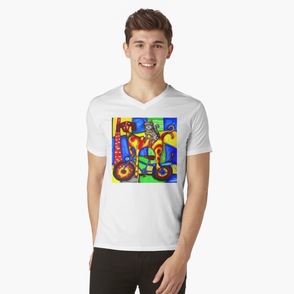 Artikel-Vorschau von T-Shirt mit V-Ausschnitt, designt und verkauft von Evelyn3112.