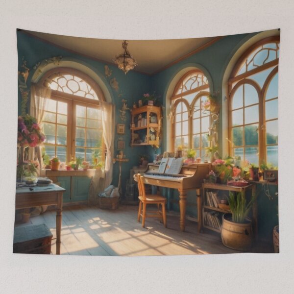 Item preview, Artful Whispers of the Enchanted Lakeside designed and sold by BlareBlare.