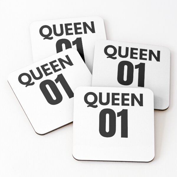 Item preview, Queen 01 – Stylish partner and friendship design designed and sold by Pinfinest.