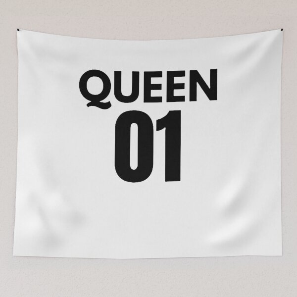 Item preview, Queen 01 – Stylish partner and friendship design designed and sold by Pinfinest.