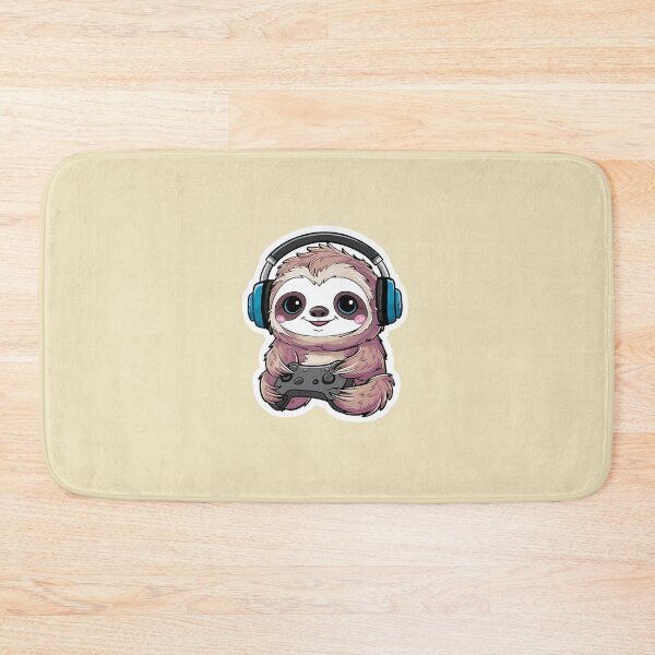 Item preview, Gaming Cute Sloth designed and sold by Laugh-Lines.