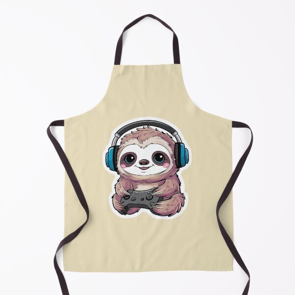 Item preview, Gaming Cute Sloth designed and sold by Laugh-Lines.