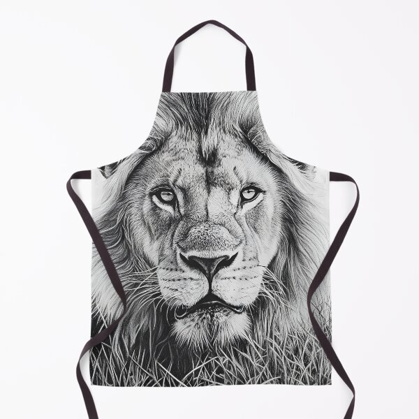 Item preview, Realistic  lion pencil drawing designed and sold by Pencil-Art.