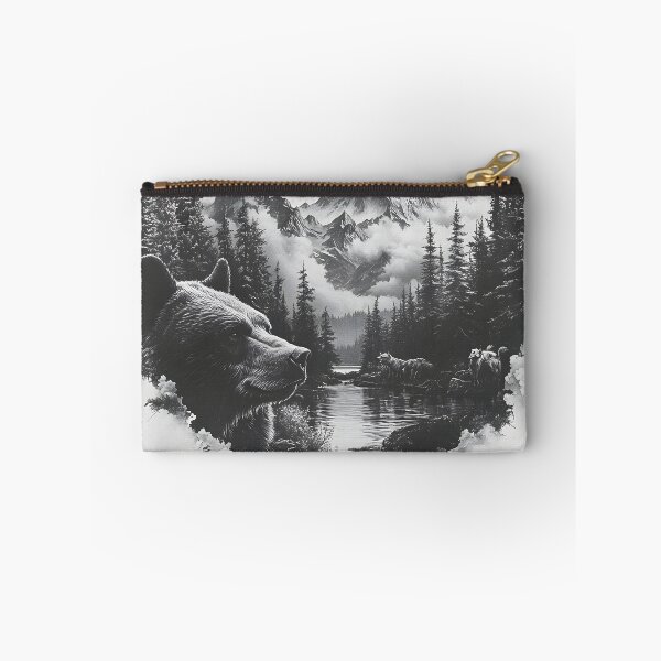Item preview, Realistic Grizzly bear pencil drawing designed and sold by Pencil-Art.