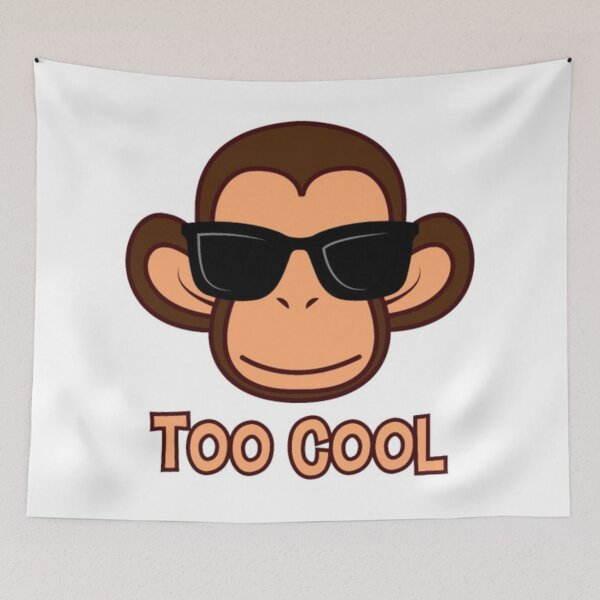 Item preview, cool monkey designed and sold by Mmarchi1991.