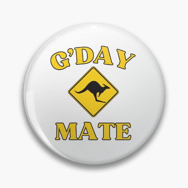 Item preview, G' Day Mate Funny Kangaroo Australian designed and sold by ZACK ART.