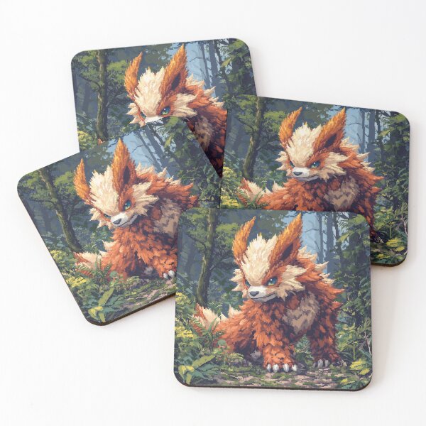Item preview, Forest Beast: The Majestic Flameborn Protector 2:2 designed and sold by ZGigerBarker.