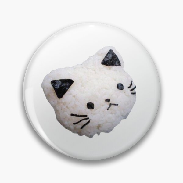 Item preview, Cat Sushi Onigiri Sticker!! designed and sold by faminkoo.