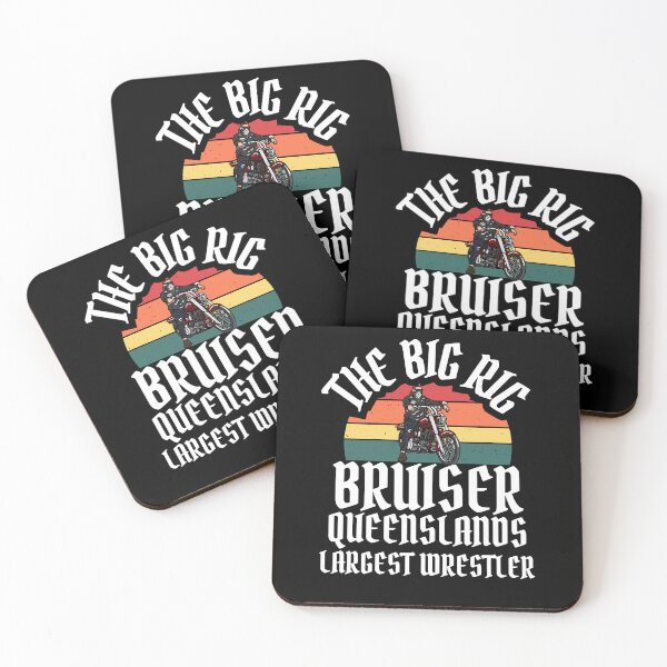 Item preview, QLD's LARGEST WRESTLER designed and sold by Bruiser Pro Wrestler .