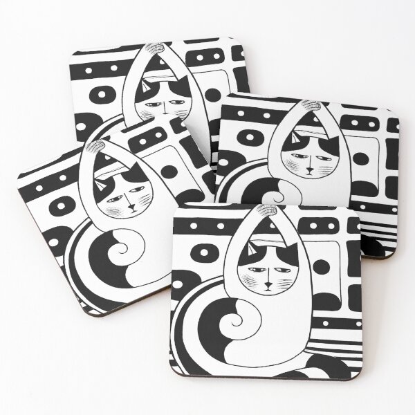 Item preview, Cat in Yoga Position - Cat in Yoga position designed and sold by Evelyn3112.