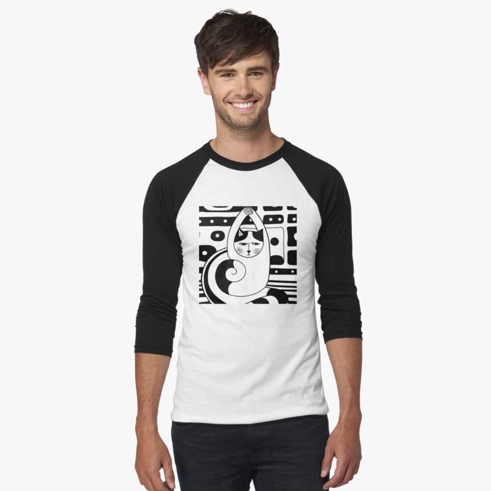 Artikel-Vorschau von Baseballshirt mit 3/4-Arm, designt und verkauft von Evelyn3112.